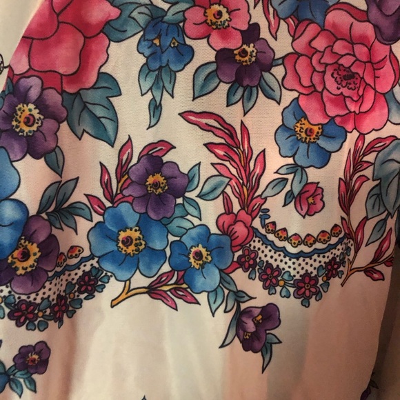 Vintage Village Fair Floral Nightgown- 657 $35 or $30 w/offer - Picture 6 of 6